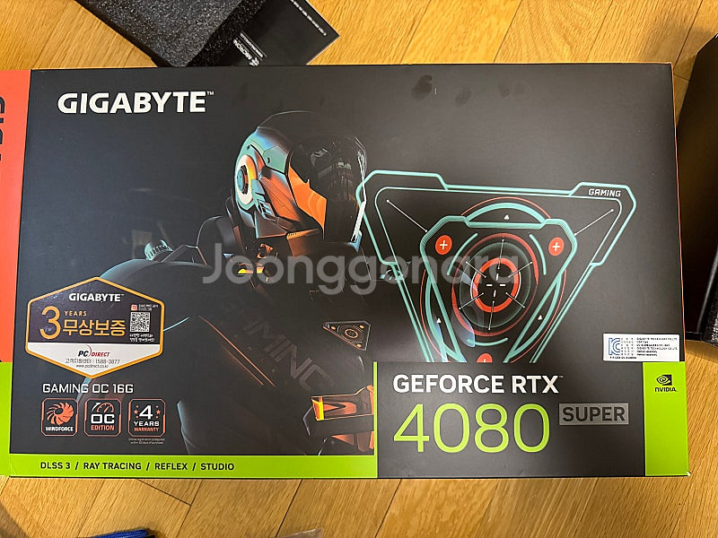 기가바이트 rtx 4080 수퍼 / as 28년--0