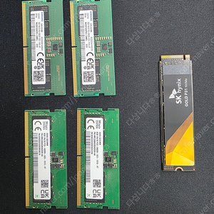 삼성,하닉 노트북 램 8기가x2