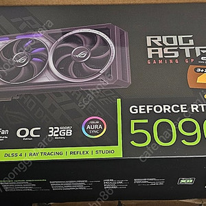 ASUS ROG Astral 지포스 RTX 5090 OC D7 32GB 인텍앤컴퍼니 판매합니다. (5080+@ 교환 가능)