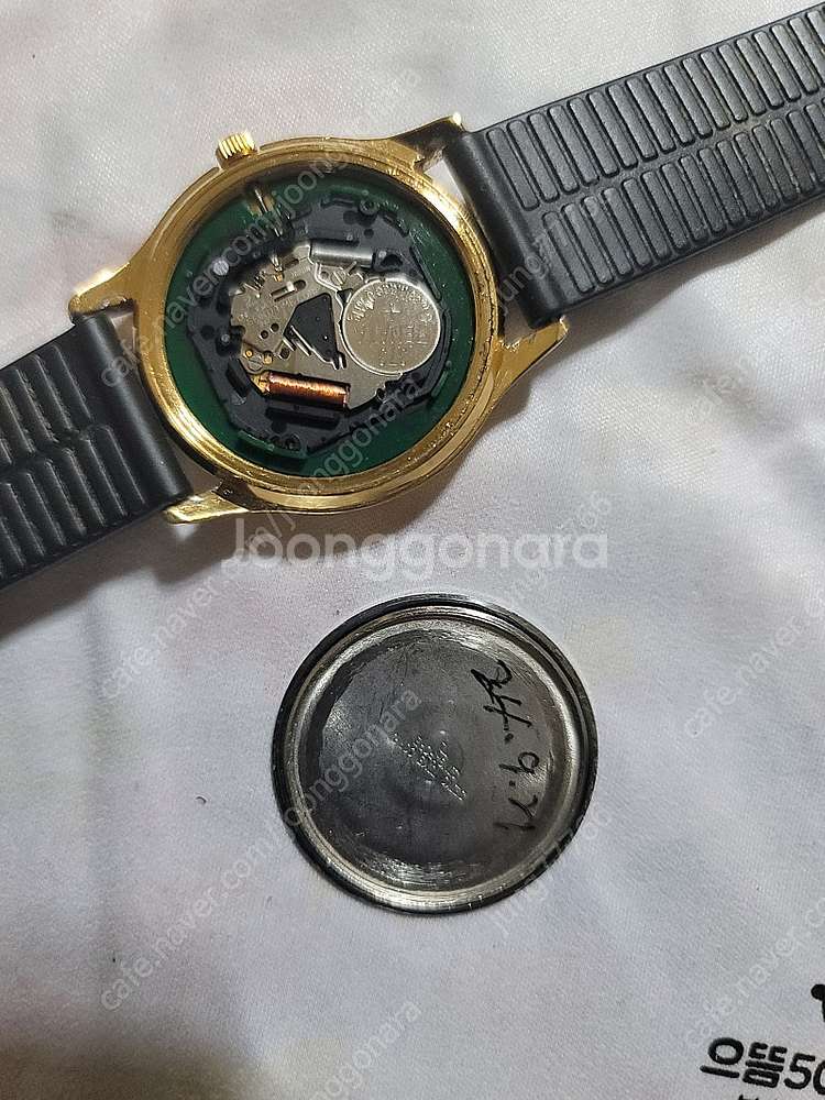 일본여행 직구 빈티지 금장 세이코 일련 넘버있어요.청소...--1