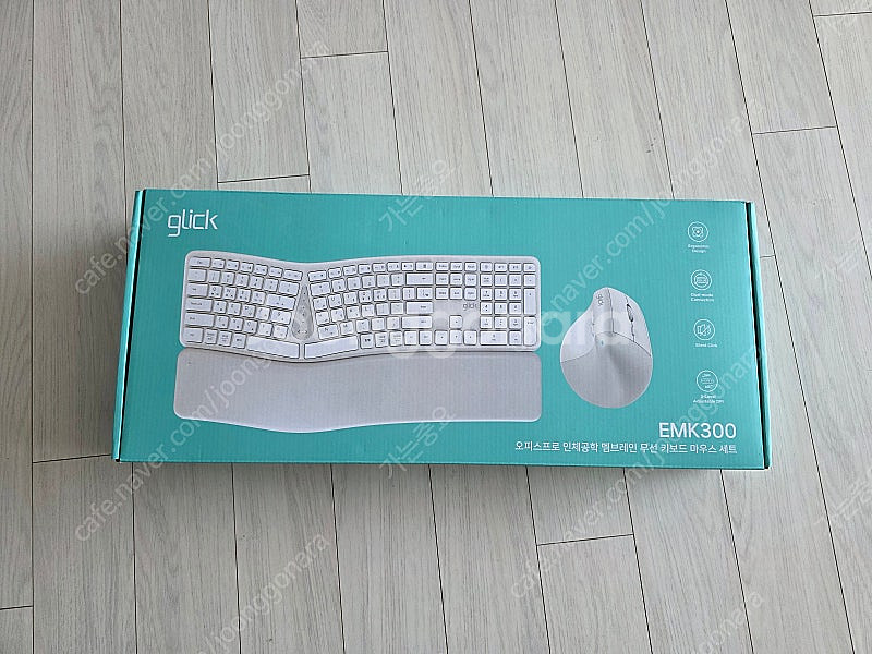 인체공학 무선 키보드 마우스 세트 지클락커 오피스프로 ...--1