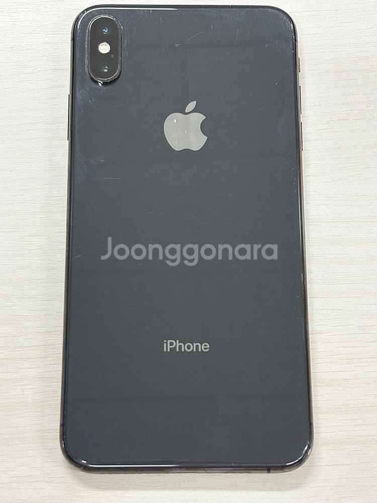 아이폰XS MAX 블랙색상 256용량 액정상태 너무좋은...--0