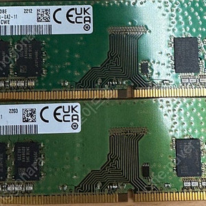 DDR4-3200 8GB 2장 (16GB)