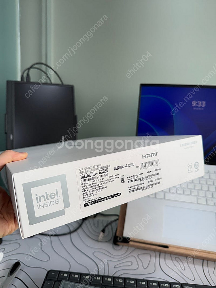 LG그램2023 SSD (256gb 2개) 16zd90...--1