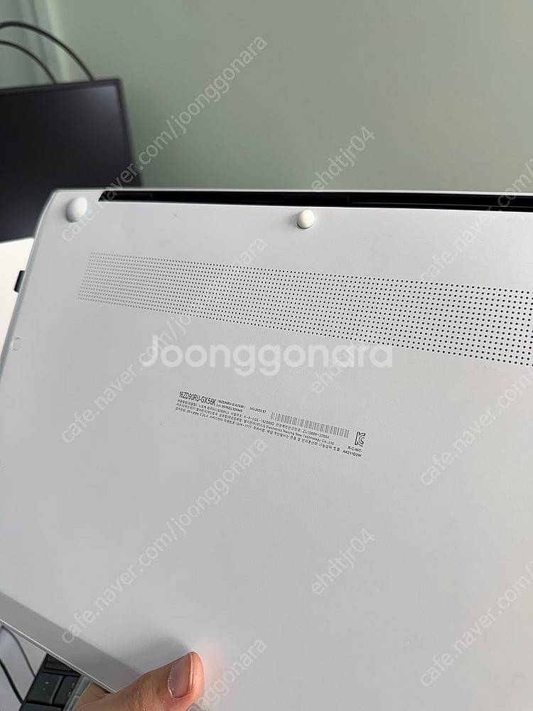 LG그램2023 SSD (256gb 2개) 16zd90...--6