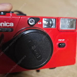 코니카(Konica)카메라 팝니다 C35EF3 레드