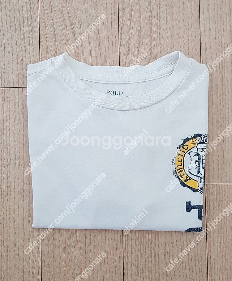 유아 폴로 랄프로렌 반팔 V넥 티 (6T) 라운드 티 ...--6