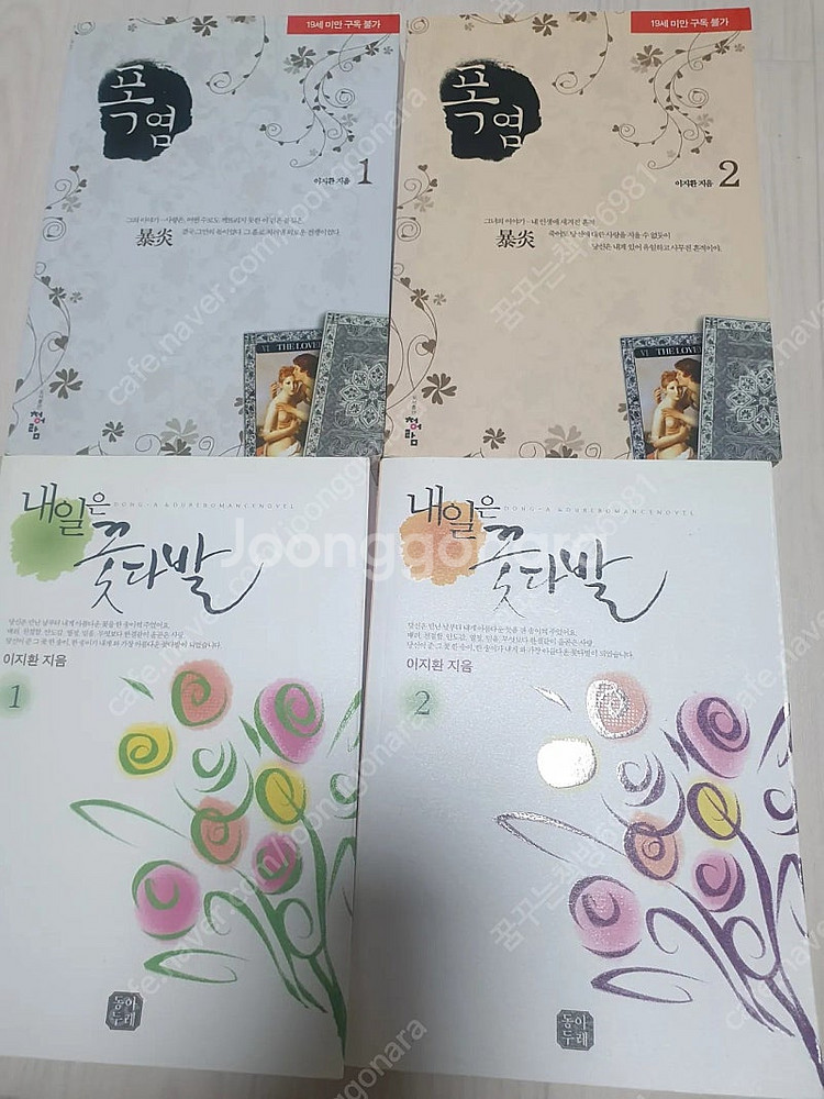 이지환 작가 화홍 1,2부 내일은 꽃다발, 폭염 국혼 ...--3