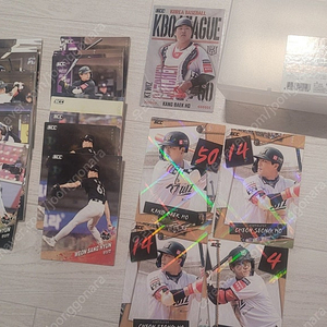 KBO 크보카드 KT wiz 카드 일괄 정리합니다. 중복포함 34장 일괄 반택포함