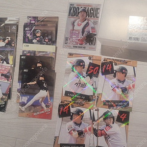 KBO 크보카드 KT wiz 카드 일괄 정리합니다. 중복포함 34장 일괄 반택포함