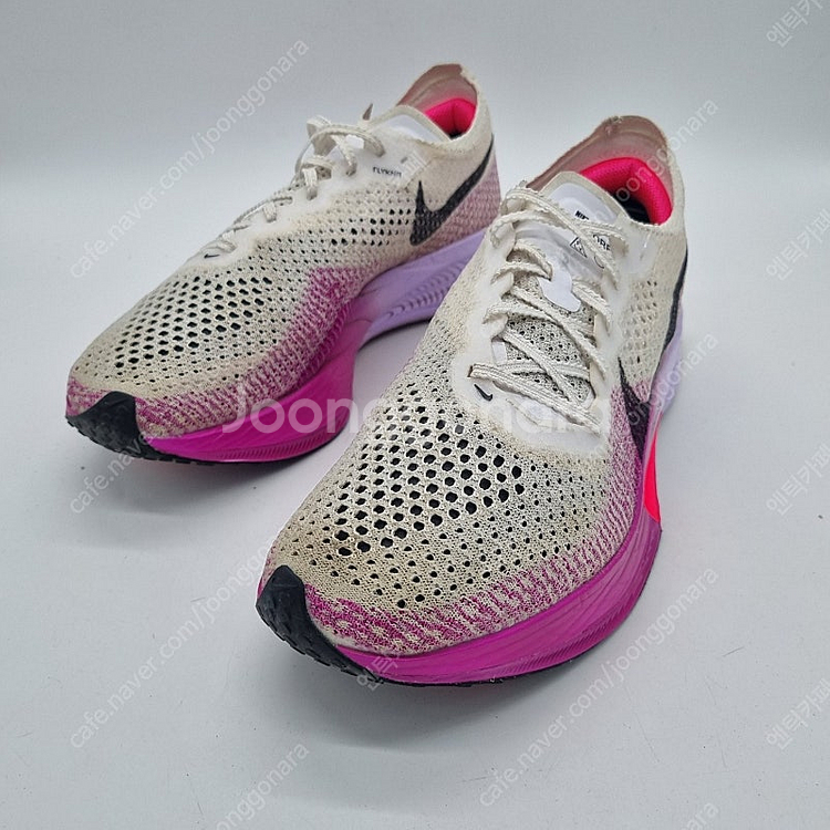 나이키 줌X 베이퍼 플라이 넥스트%3 화이트 비비드 퍼플 남성 265mm--0