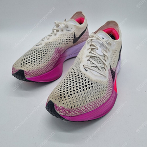 나이키 줌X 베이퍼 플라이 넥스트%3 화이트 비비드 퍼플 남성 265mm