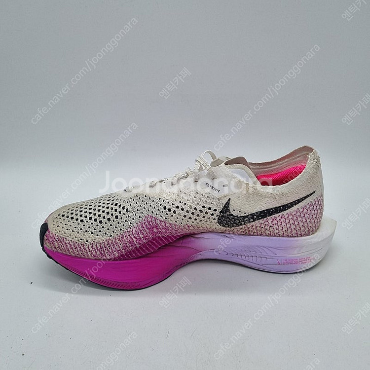 나이키 줌X 베이퍼 플라이 넥스트%3 화이트 비비드 퍼플 남성 265mm--4