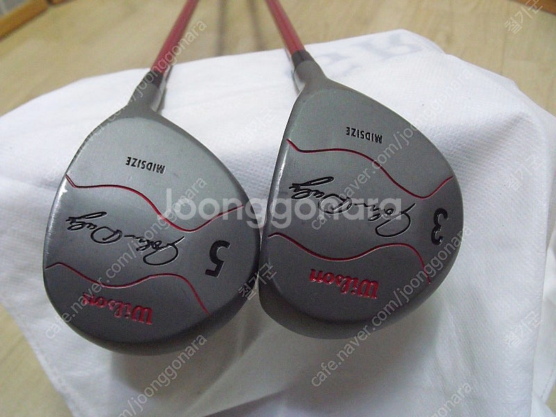 wilson 3번5번 페어웨이 우드 존 댈리 서명이 있...--0
