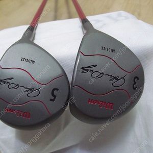 wilson 3번5번 페어웨이 우드 존 댈리 서명이 있는우드클럽 일괄