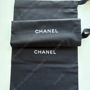 샤넬 슈즈 운동화 더스트백(미사용)
