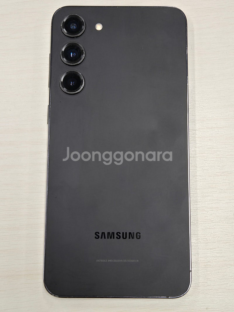 갤럭시 S23플러스 블랙색상 256용량 상태좋은 꿀매물...--0