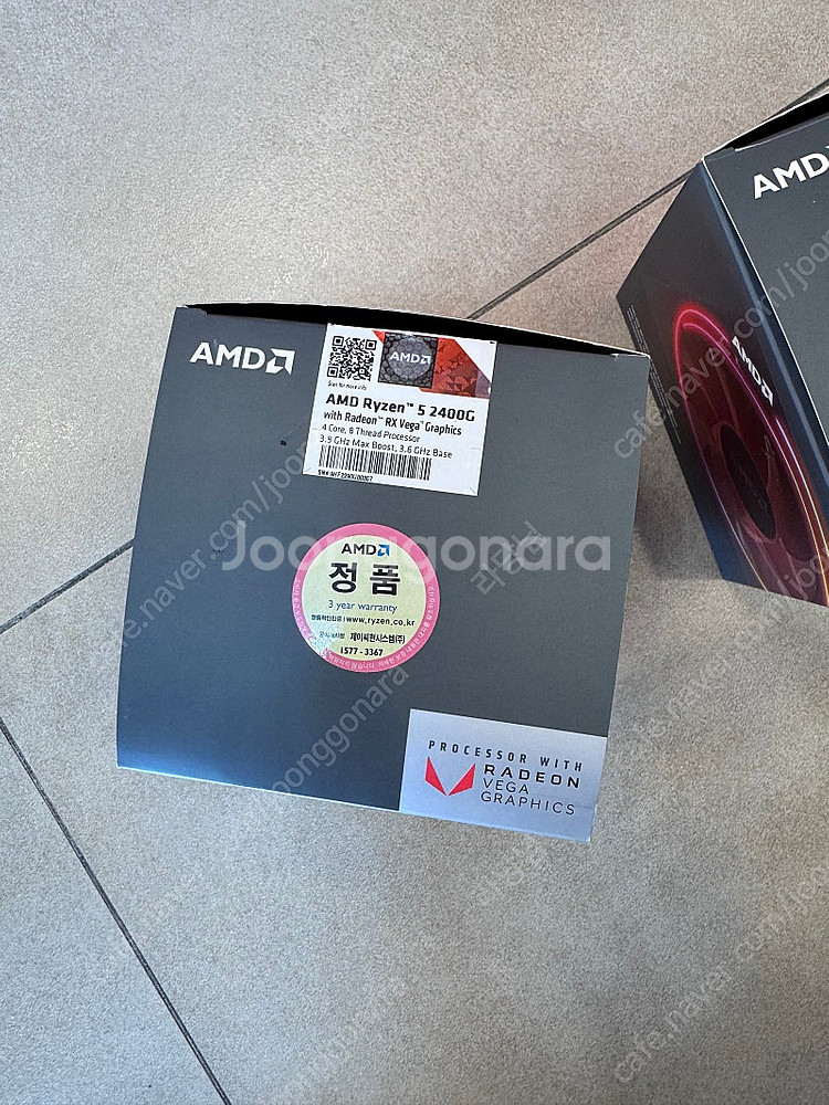 AMD 라이젠 2700X 2400G 판매합니다--3