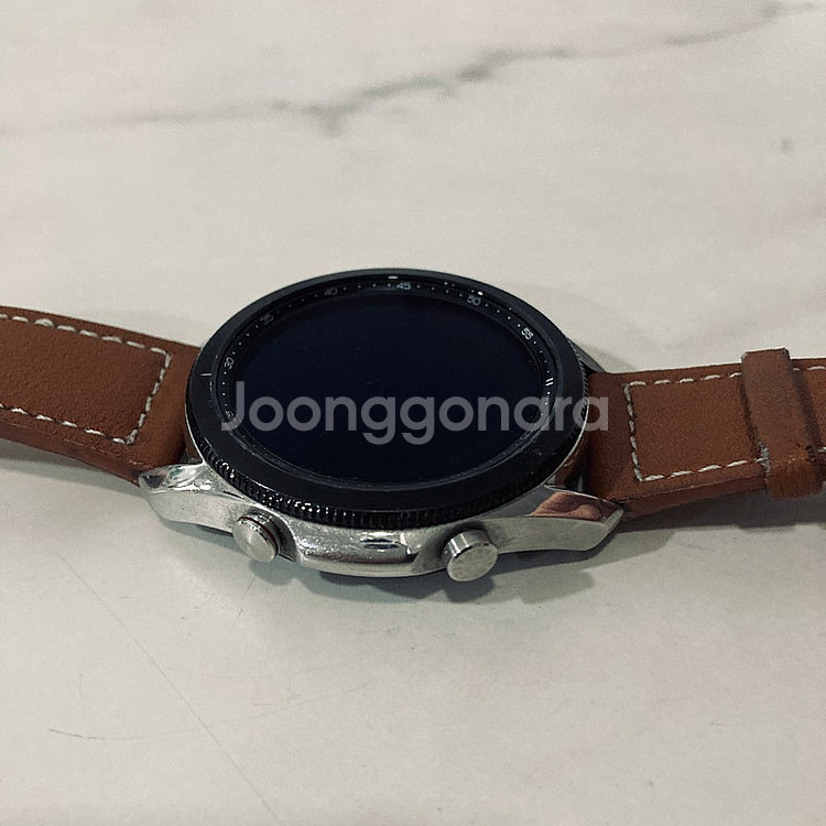갤럭시 워치3 실버 45MM S급 매우깨끗 케이블 포함...--3