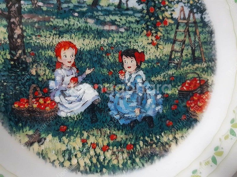 빨강머리앤 , 플란다스의개 접시 6종 (세계명작극장)--1