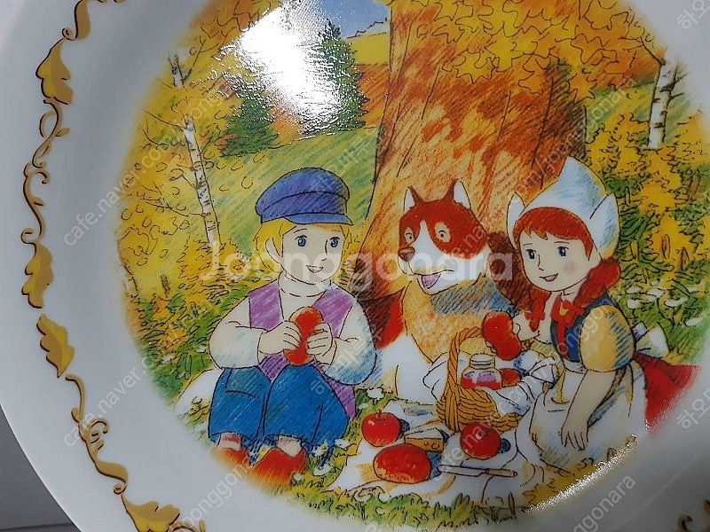 빨강머리앤 , 플란다스의개 접시 6종 (세계명작극장)--8