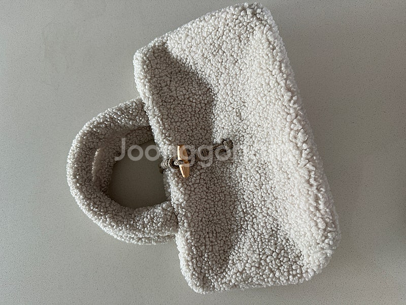 드파운드 푸들백 토트 아이보리--1