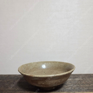 골동품 조선시대 초기 산화소성 조선백자 찻잔