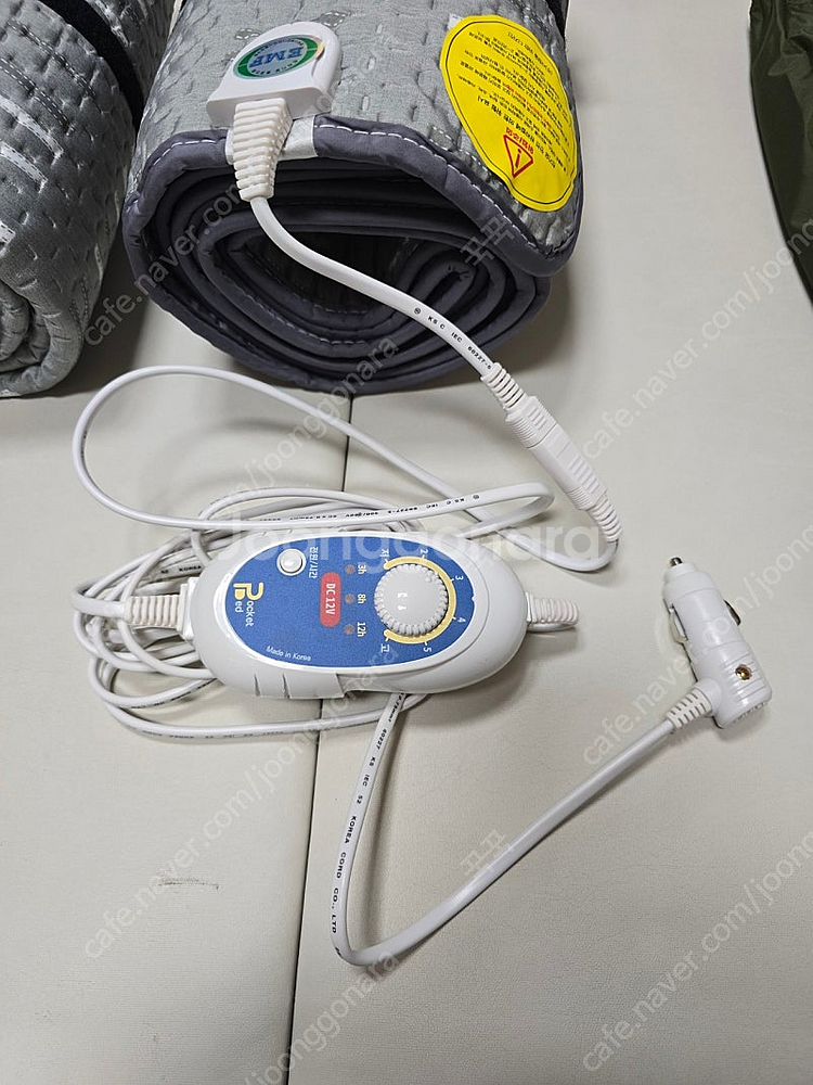 차박 1인용 온열매트 전기매트 DC12V--1