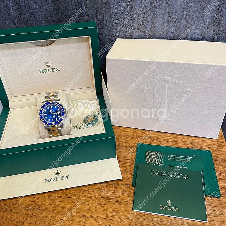 126613 126613LB 서브마리너 청콤 41mm ...--8