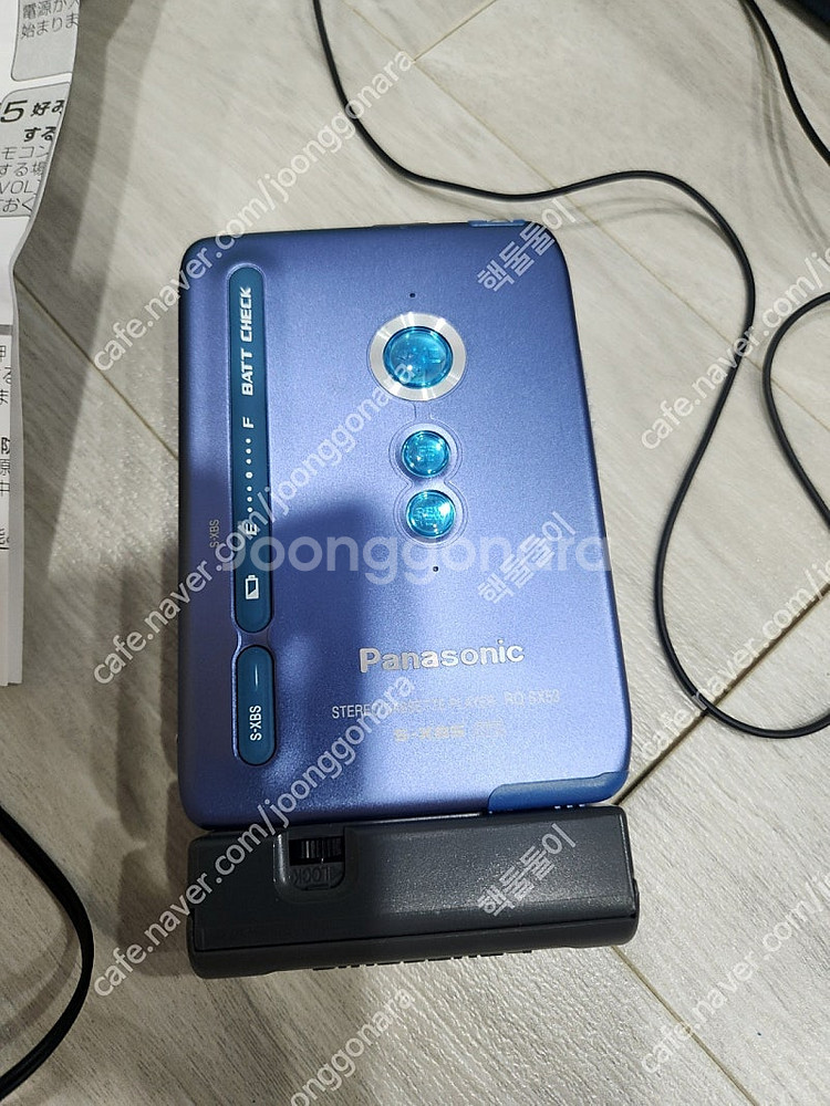 파나소닉 카세트 RQ-SX53 부품용 택포 6.5--0