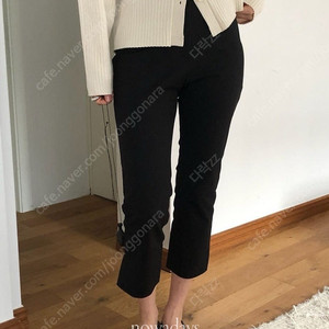 파운더스 카프리팬츠 블랙 s