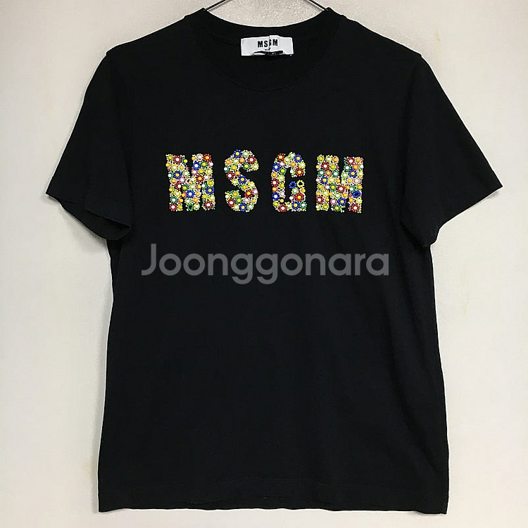 MSGM 엠에스지엠 플라워 반팔 티셔츠 xs / 랑방 ...--0