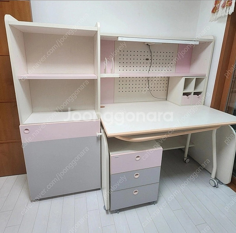 일룸 링키플러스 초등책상세트 (1200책상 + 서랍 보...--0