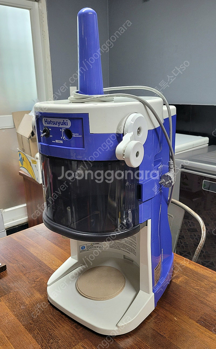 일본 하츠유키 HB-320A 눈꽃송이 빙삭기,빙수기.--3
