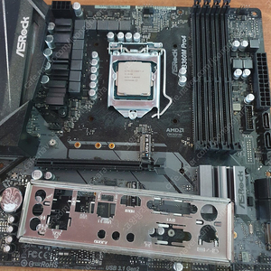 8세대 i5 8400 + asrock b360m pro4 보드세트 팝니다