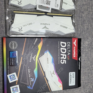 팀그룹 t-force 32gb(16gb x 2) 6400 cl40