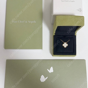 반클리프 빈티지 알함브라 목걸이