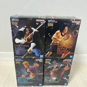 (미개봉) 원피스 피규어 배틀레코드 흰수염 해적단 4종