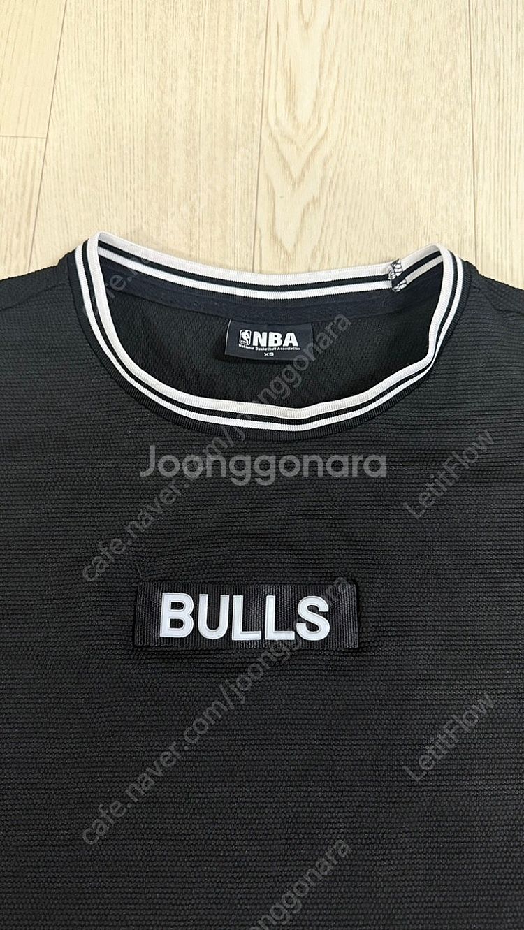 NBA 엔비에이 여성용 시카고 불스 반팔 롱 티셔츠--4