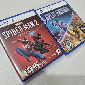 PS5 스플릿픽션 & 스파이더맨2 판매합니다.