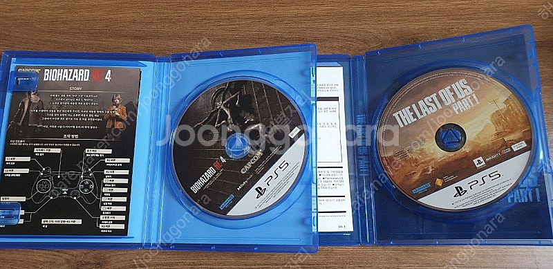 플스5 라스트오브어스 1, 바이오하자드 re 4 팝니다...--2