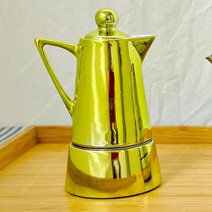 브랜디 세라믹 모카포트 1컵 __ 스텔라 모카포트 부품 호환 ( 실리콘 가스켓, 필터 )