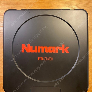 Numark PT-01 USB 스크래치 이동용 턴테이블