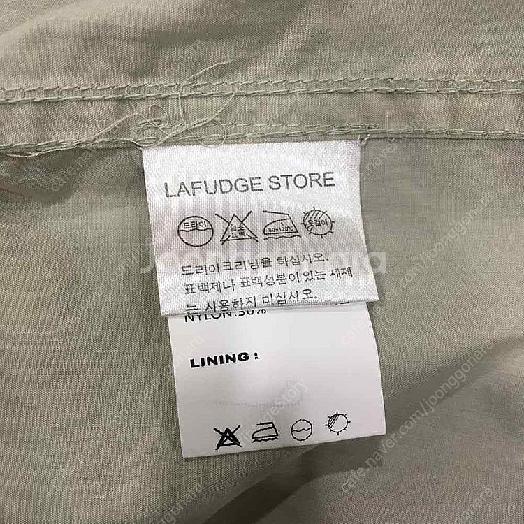 라퍼지스토어 LAFUDGESTORE 스트링 빅오버 옥스...--4