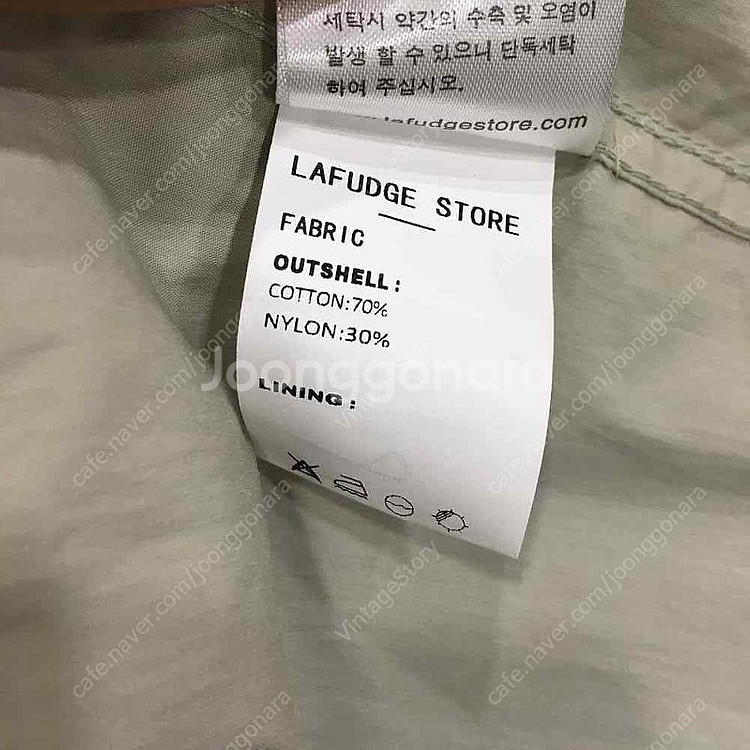 라퍼지스토어 LAFUDGESTORE 스트링 빅오버 옥스...--5