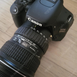 캐논 eos600d TOKINA렌즈 AT-X 11-16mm F2.8 PRO DX 판매합니다