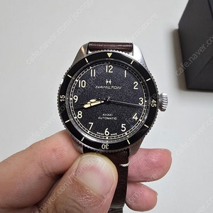 해밀턴 카키 에비에이션 파일럿 파이오니어 38mm