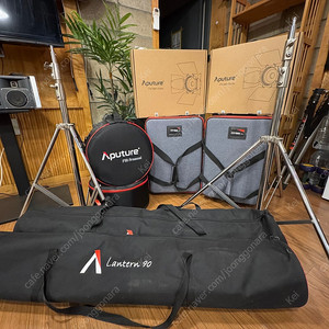 Aputure LS 600X PRO+반도어+프레넬+랜턴90+스탠드 x 2SET