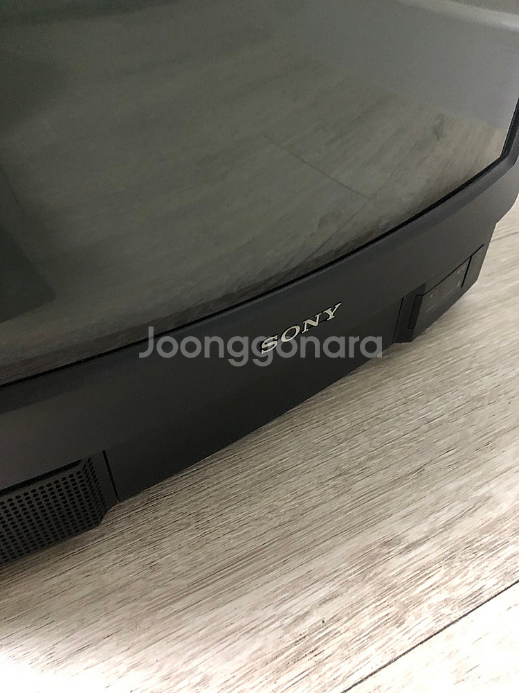 소니 / 브라운관 티비 tv / crt 방모--1