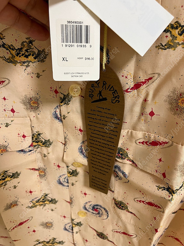 리바이스빈티지클로딩 LVC Surf Riders West Coast Surf 1940's 사이즈 XL사이즈 새제품 ... 이미지